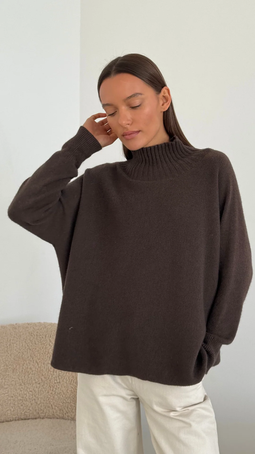 Alma Sweater - Dark Espresso - Image 7