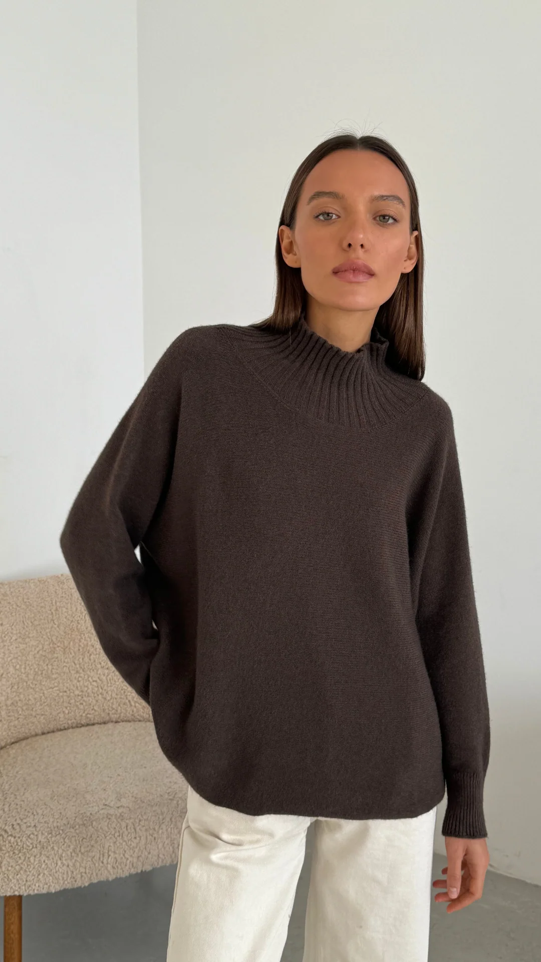 Alma Sweater - Dark Espresso - Image 9