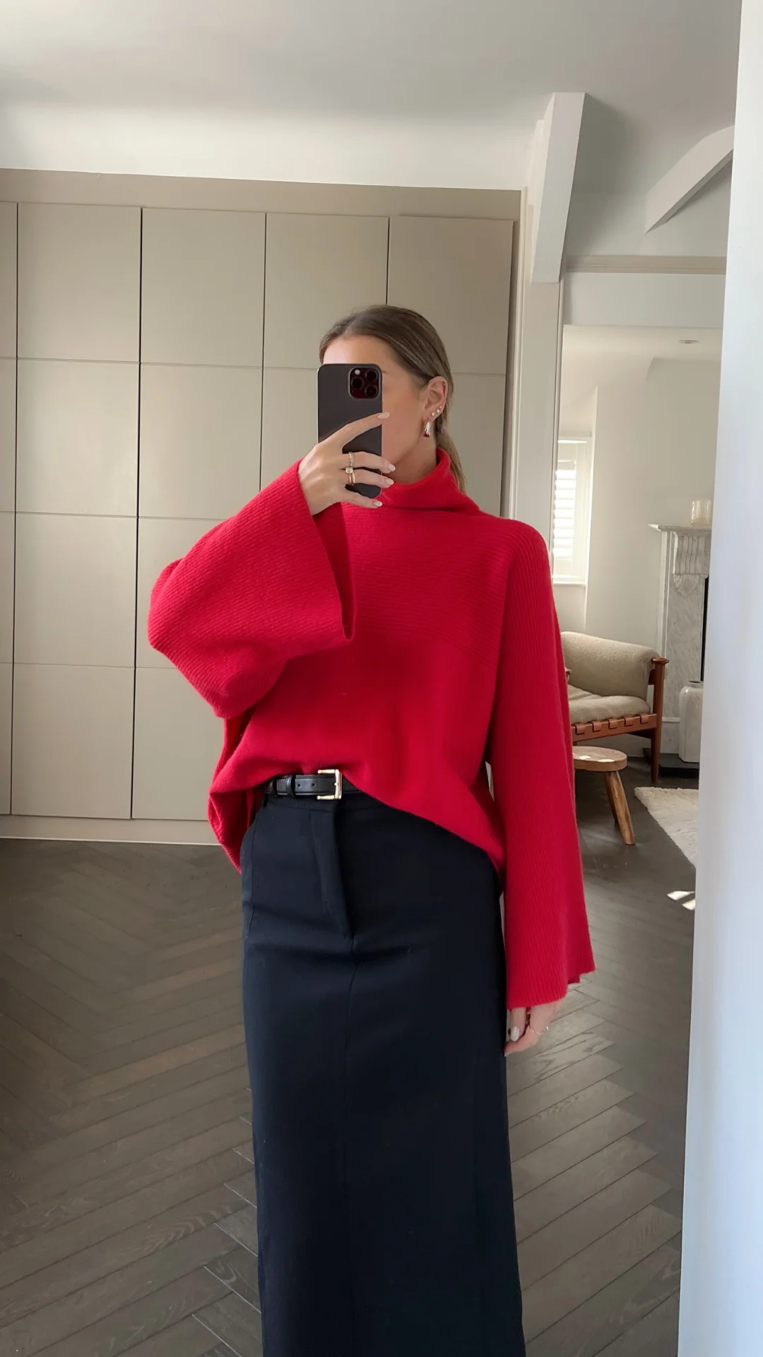 Amelie Sweater - Red - Image 6