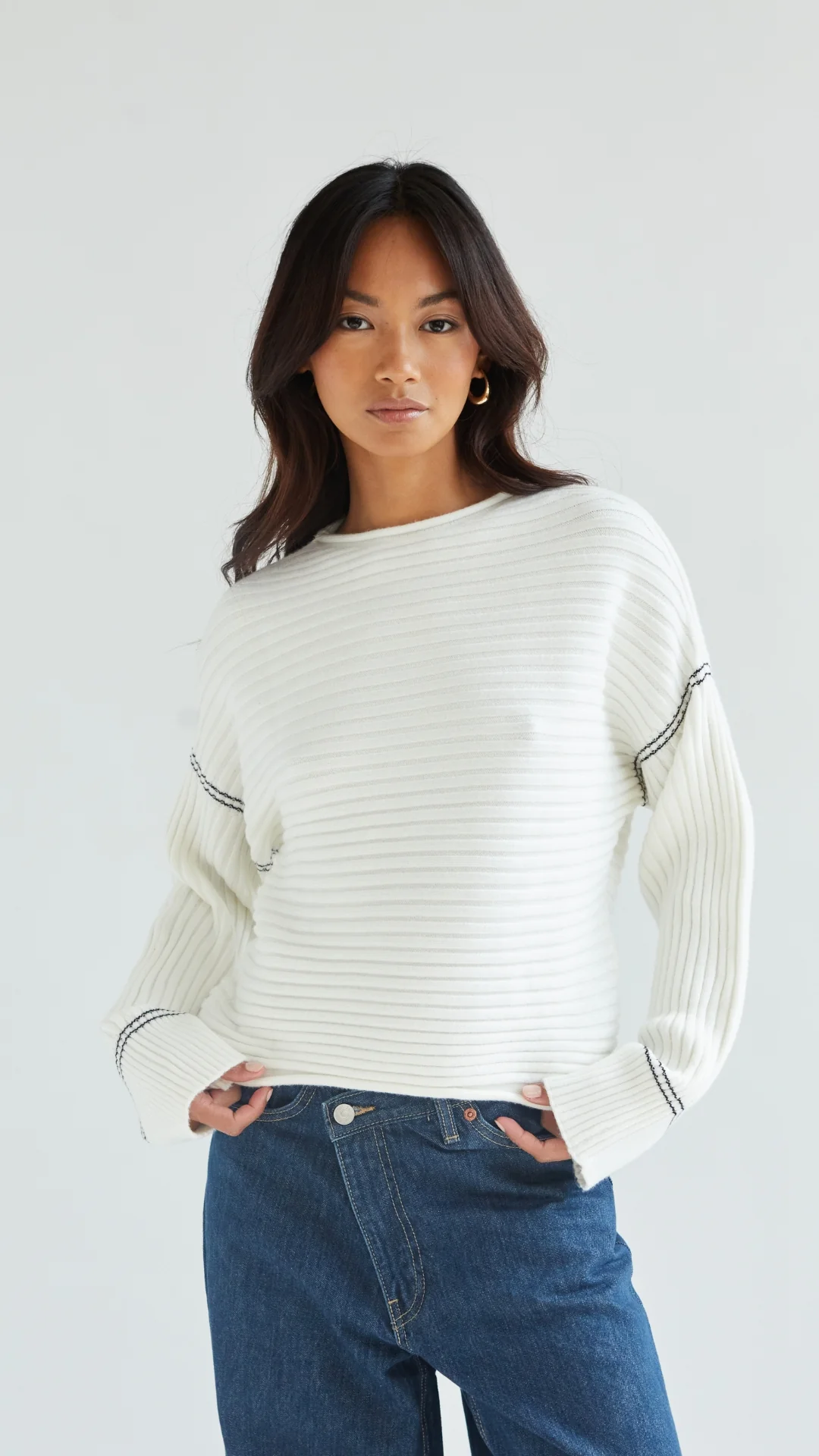Anna Sweater - Ivory - Image 4