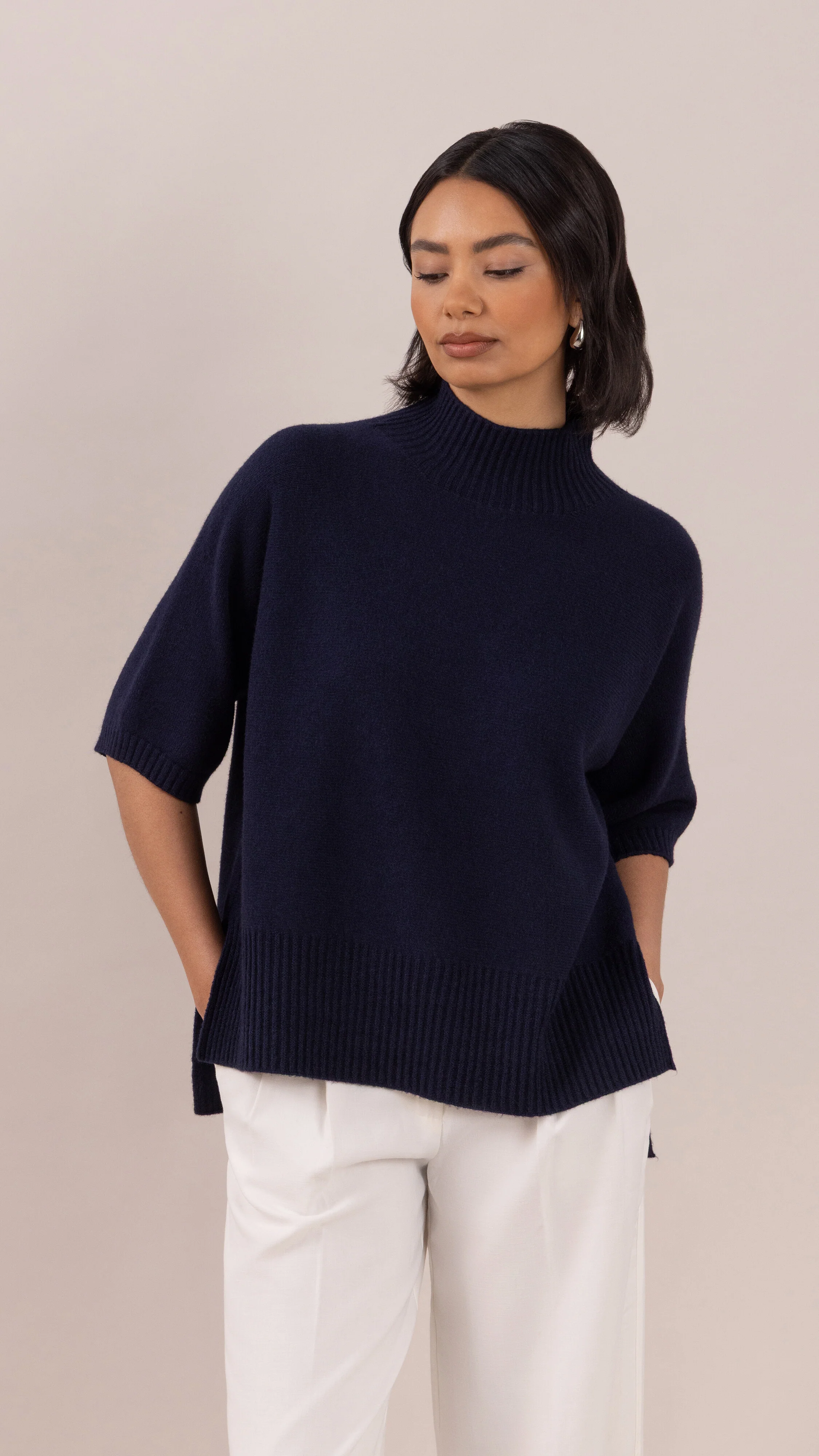 Annie Sweater - Deep Blue - Image 3