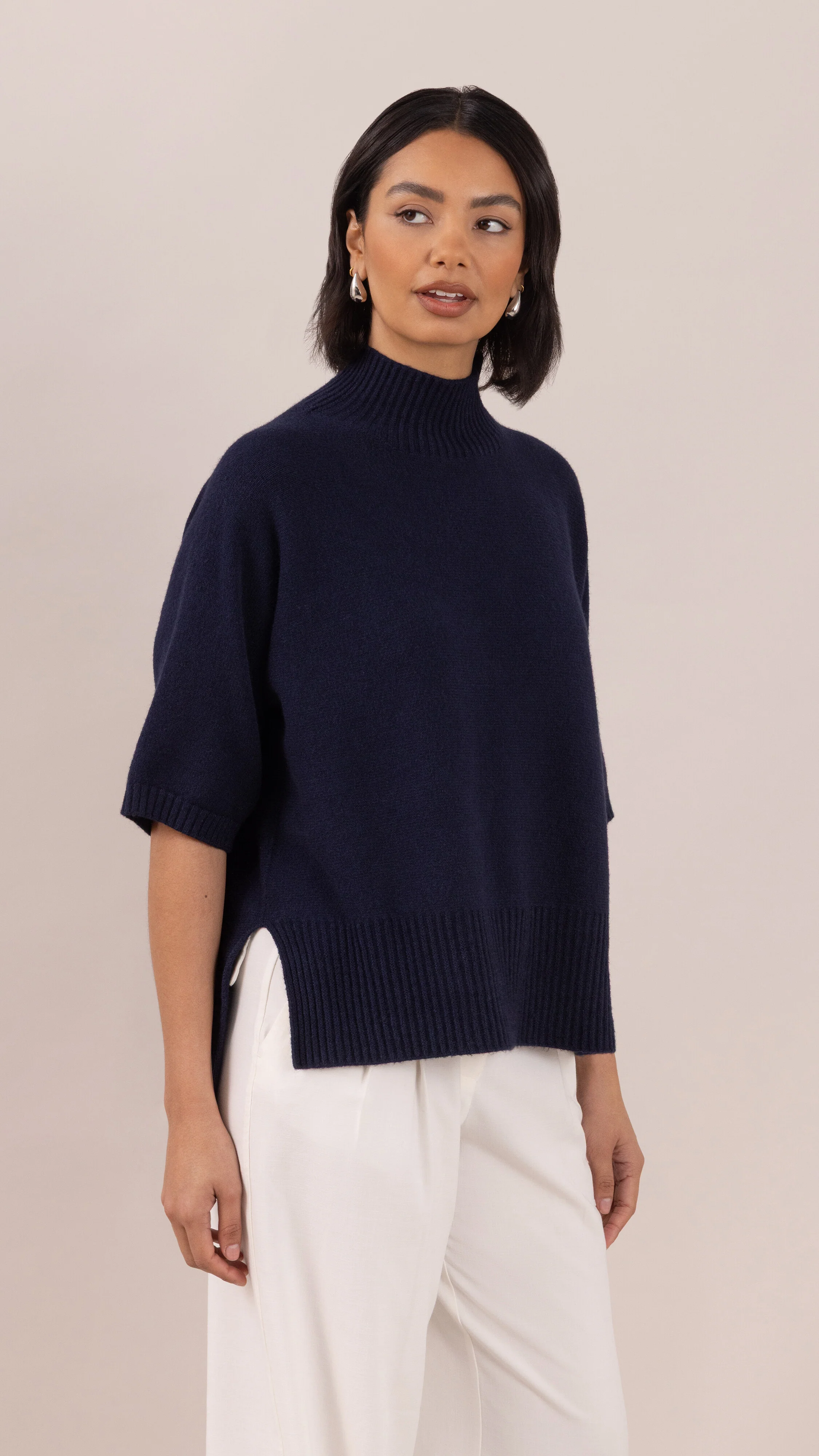 Annie Sweater - Deep Blue - Image 4