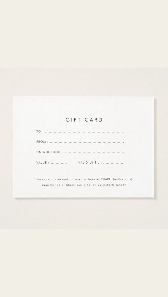 Charli London Gift Card - £200 - Image 4