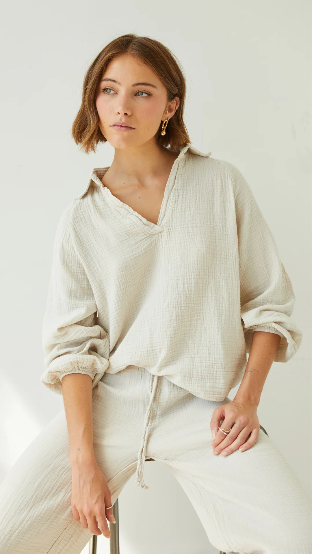 Selina Cotton Set - Seashell - Image 14