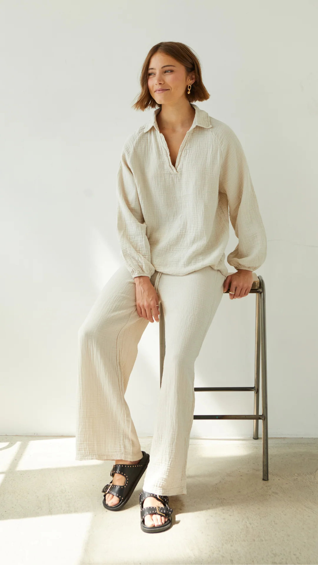 Selina Cotton Set - Seashell - Image 8