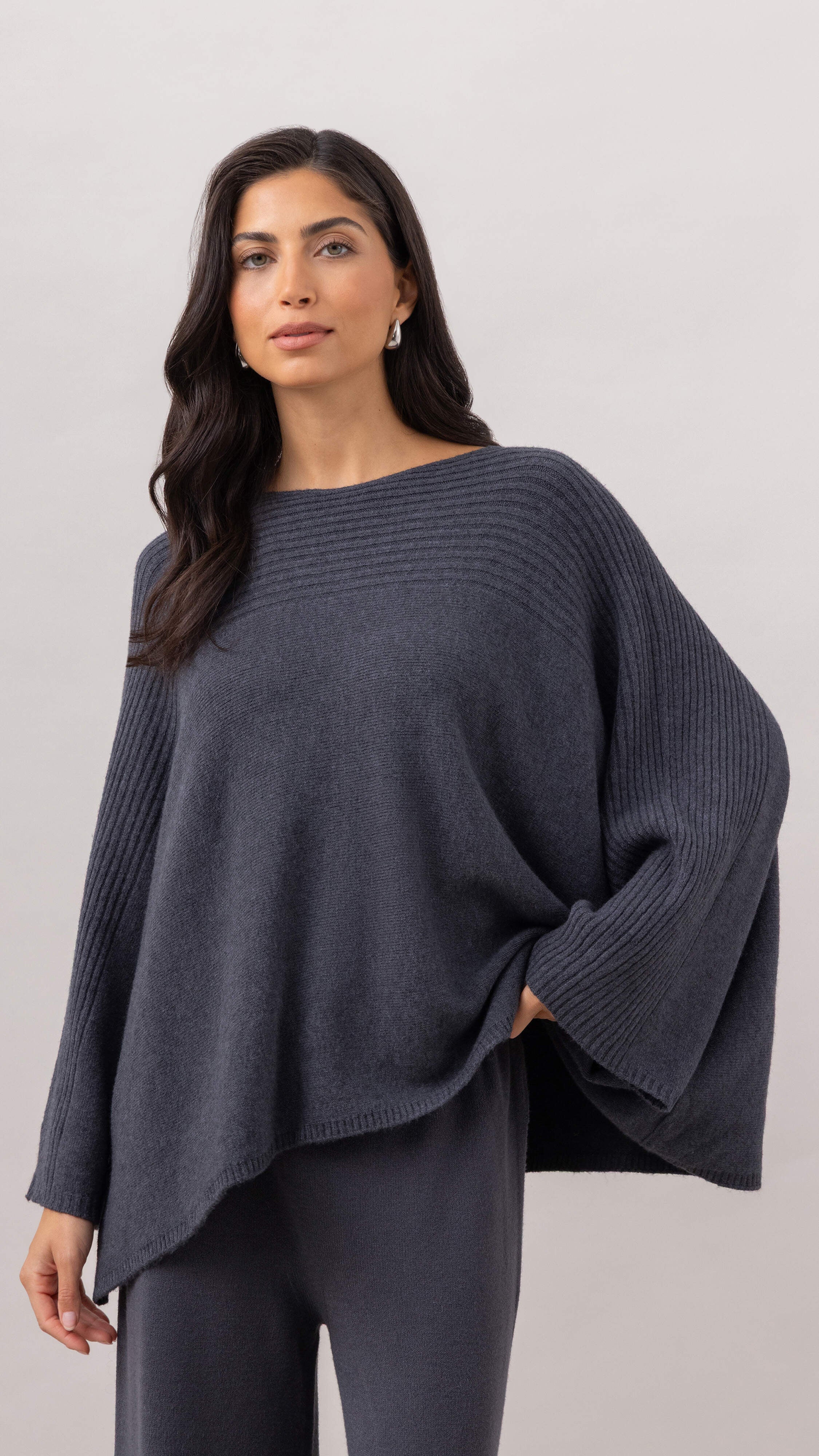 Cora Sweater - Anthracite - Image 8
