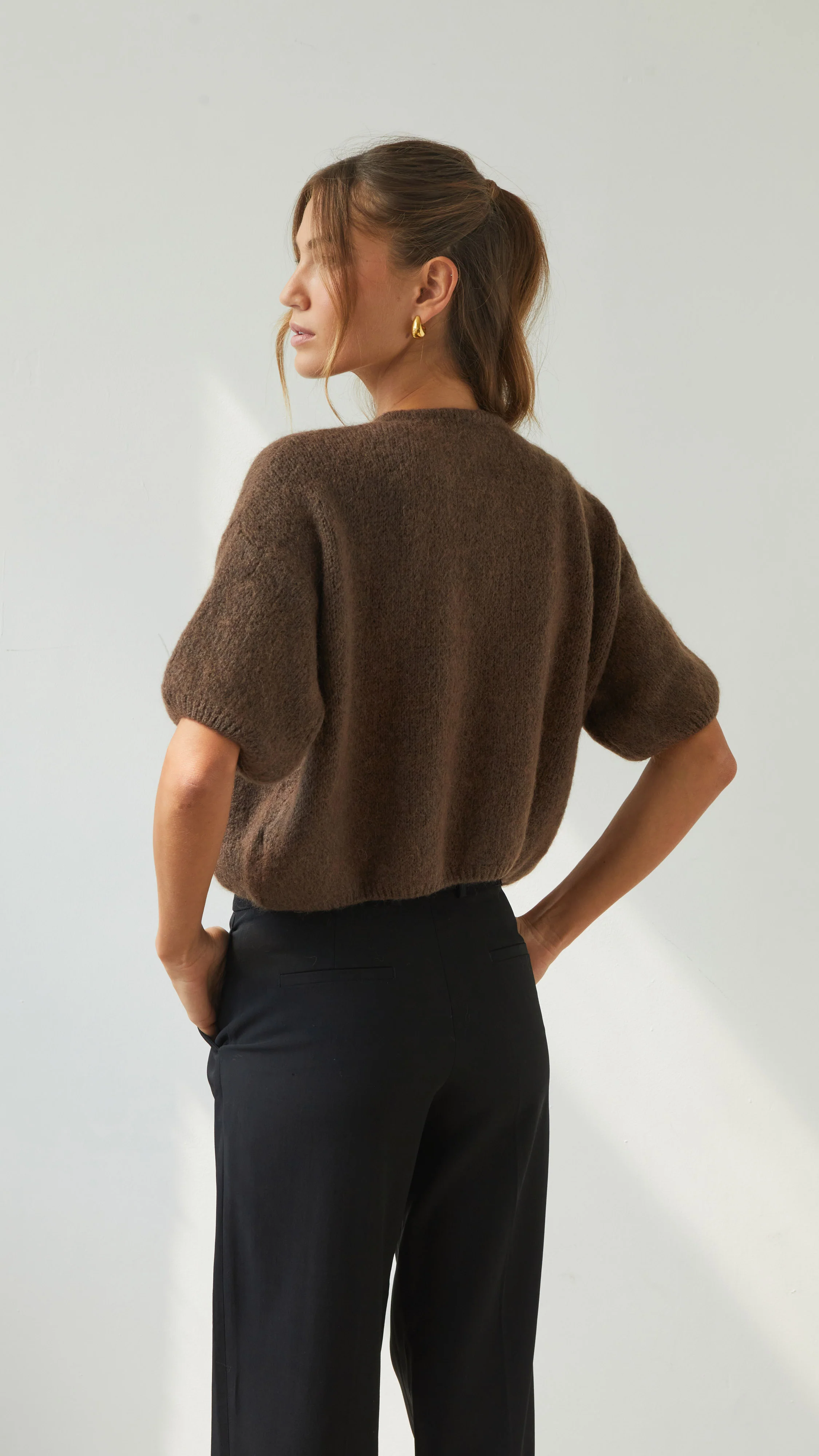 Emme Cardigan - Espresso - Image 7