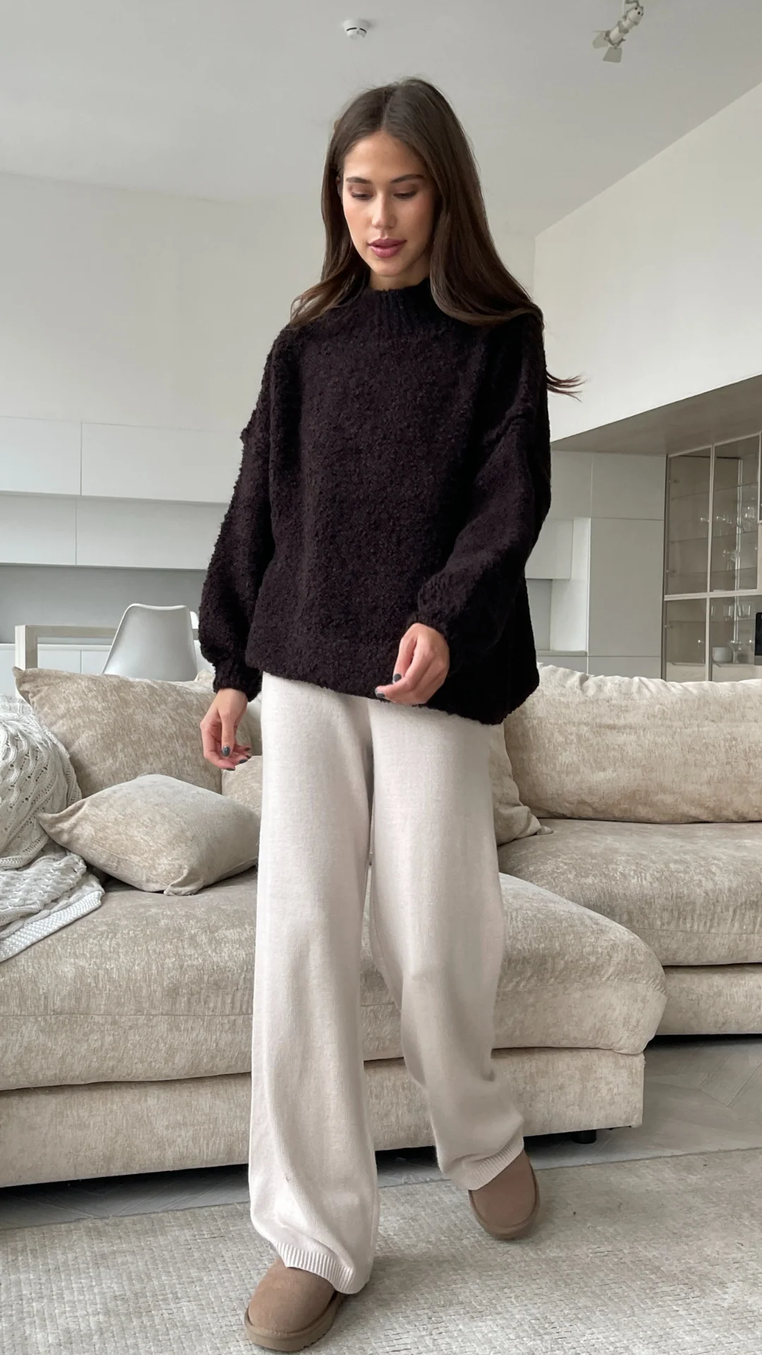 Jessica Sweater - Chocolate - Image 4