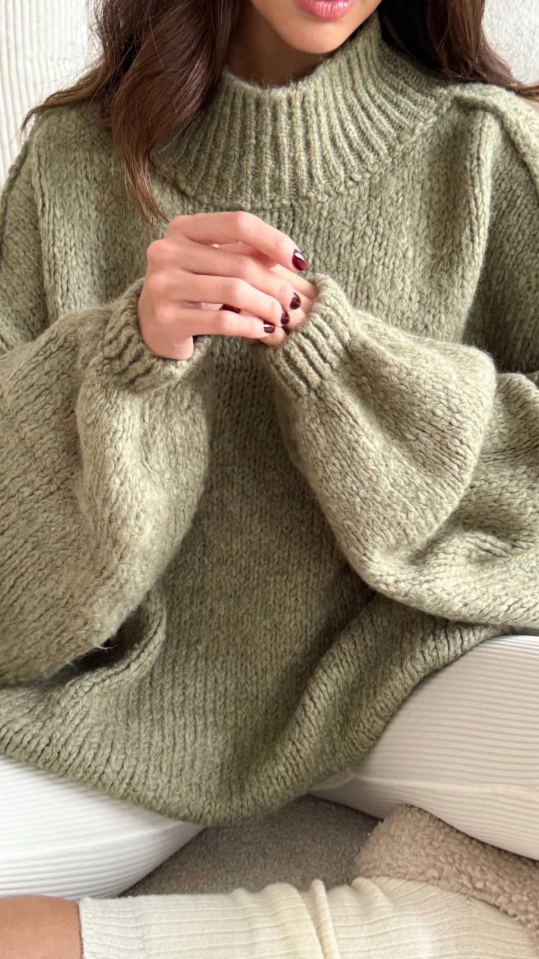 Layla Sweater - Sage - Image 3