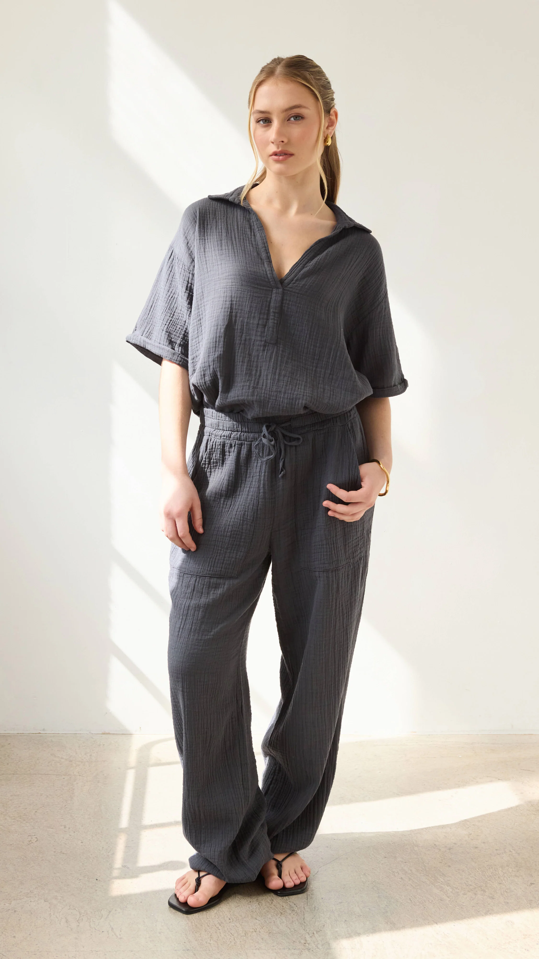 Lisa Trousers - Anthracite - Image 2