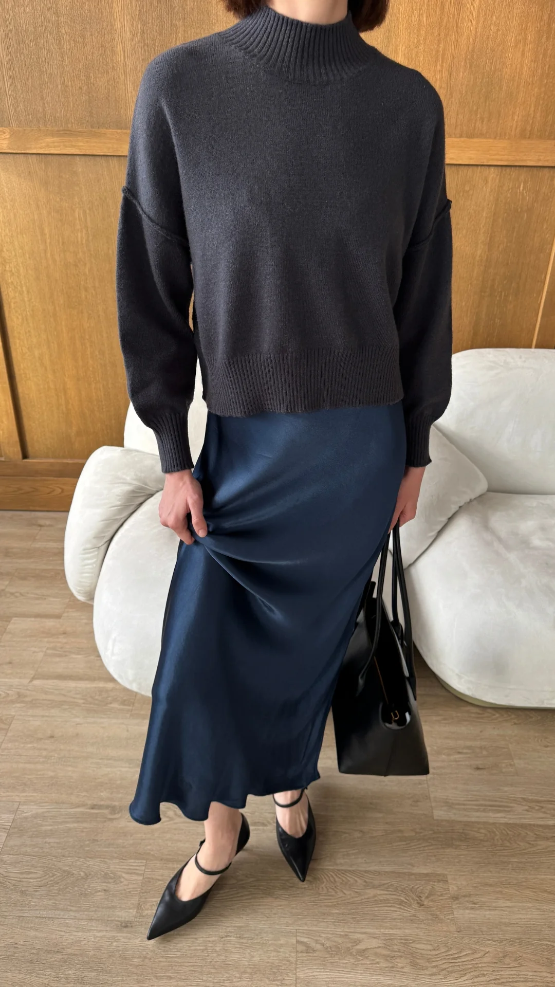 Lottie Sweater - Carbon - Image 4