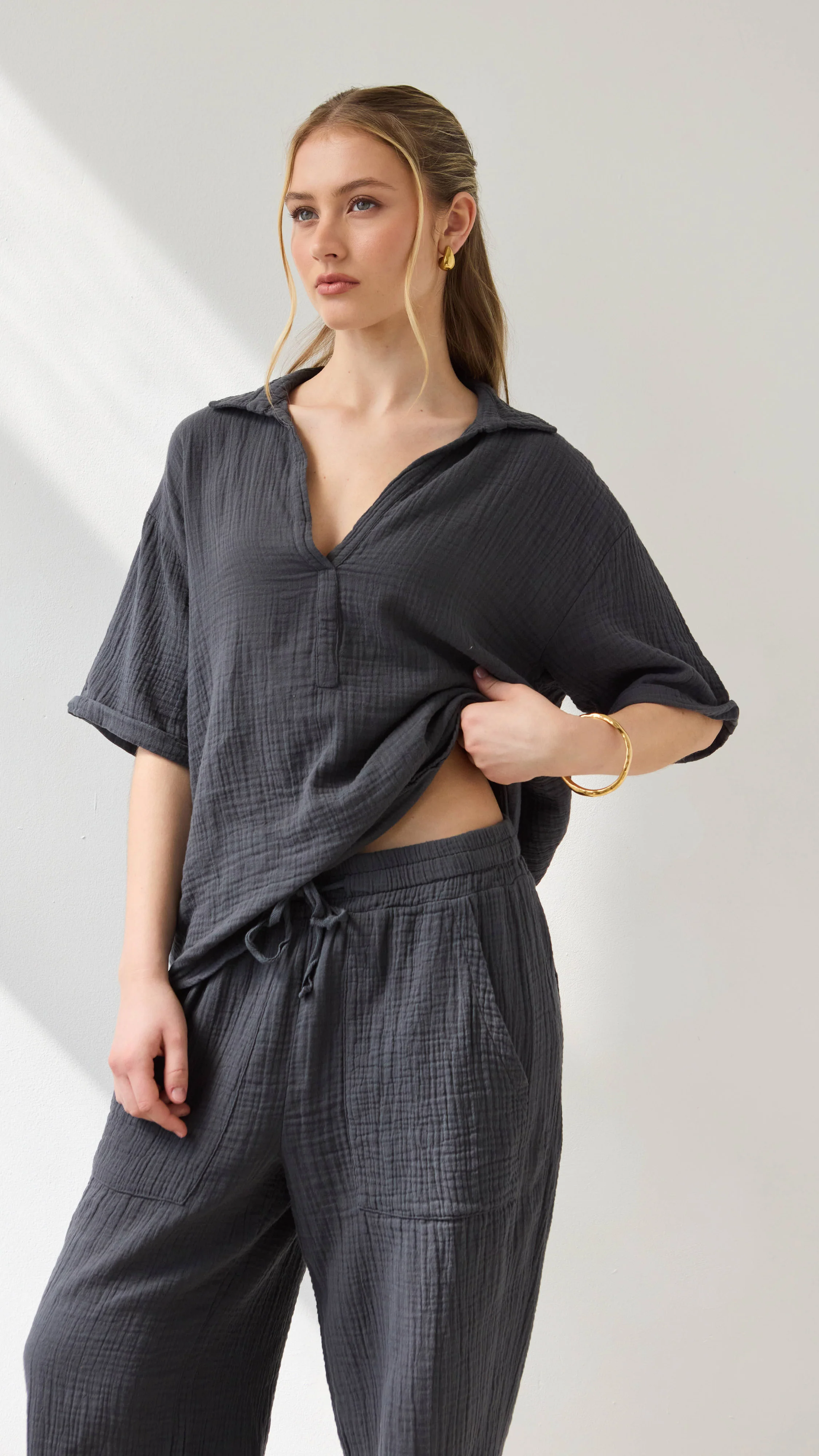 Mariana Shirt - Anthracite - Image 5