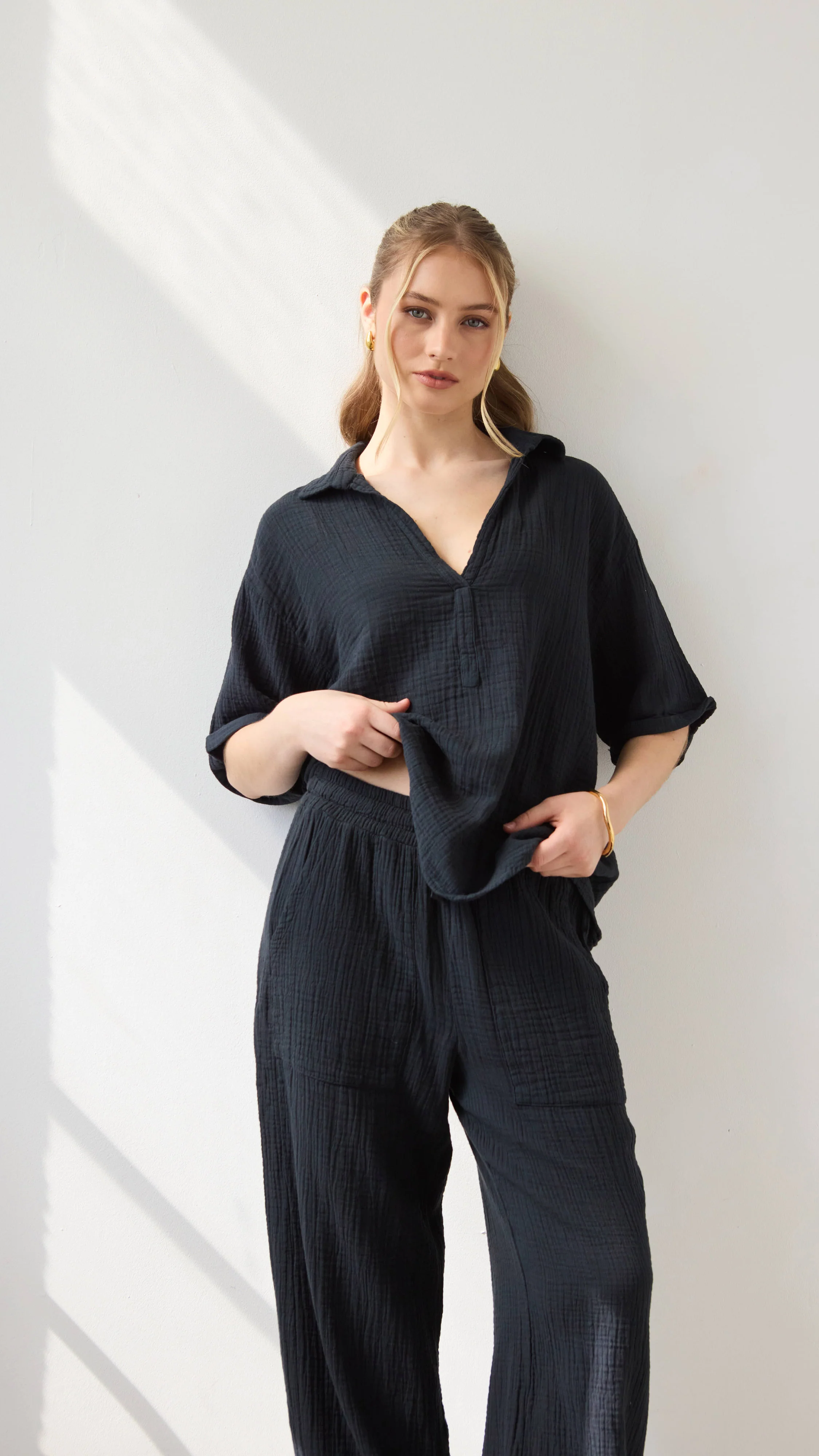 Mariana Shirt - Black - Image 17