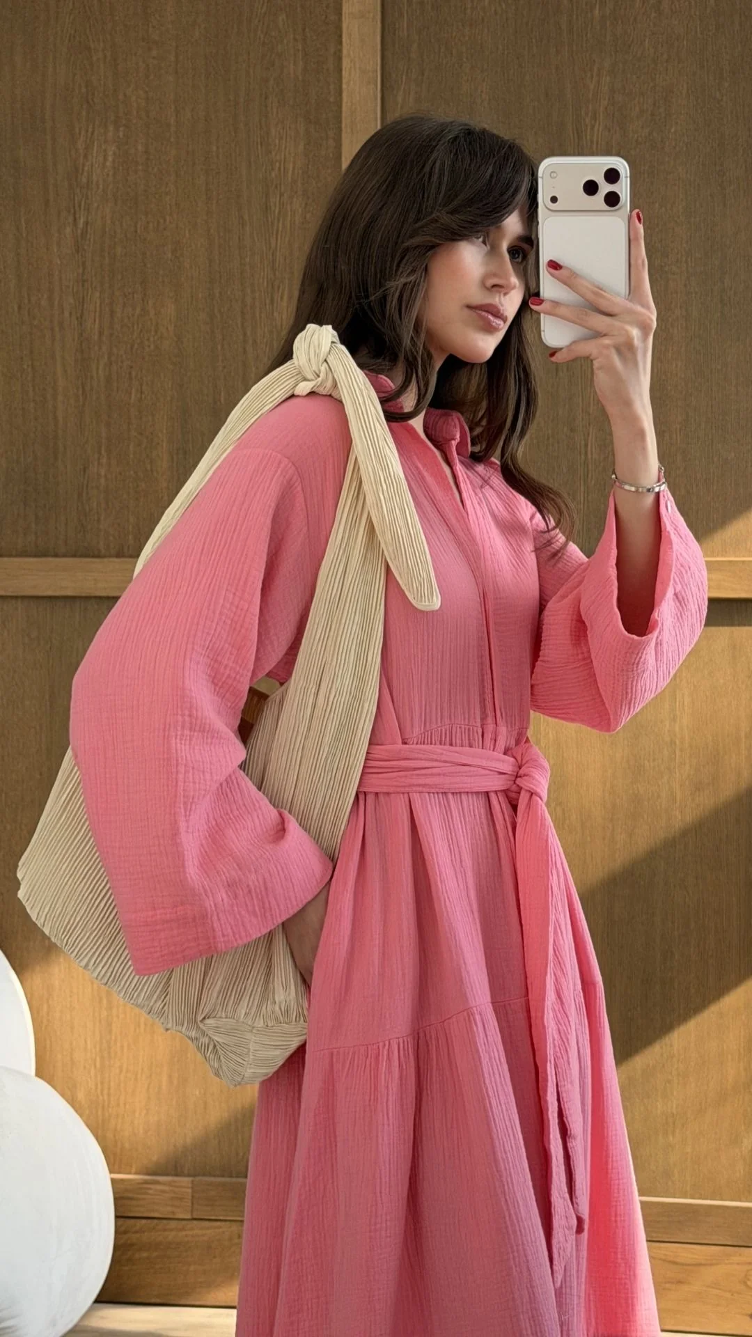 Marika Shirt Dress - Petunia - Image 15