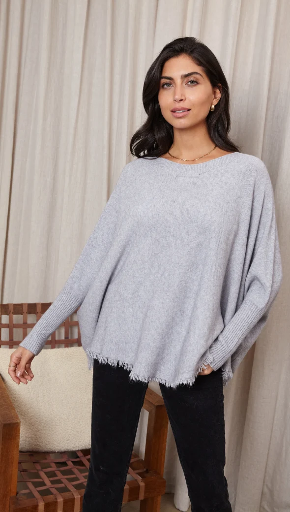 Marlie Sweater - Grey Melange - Image 9