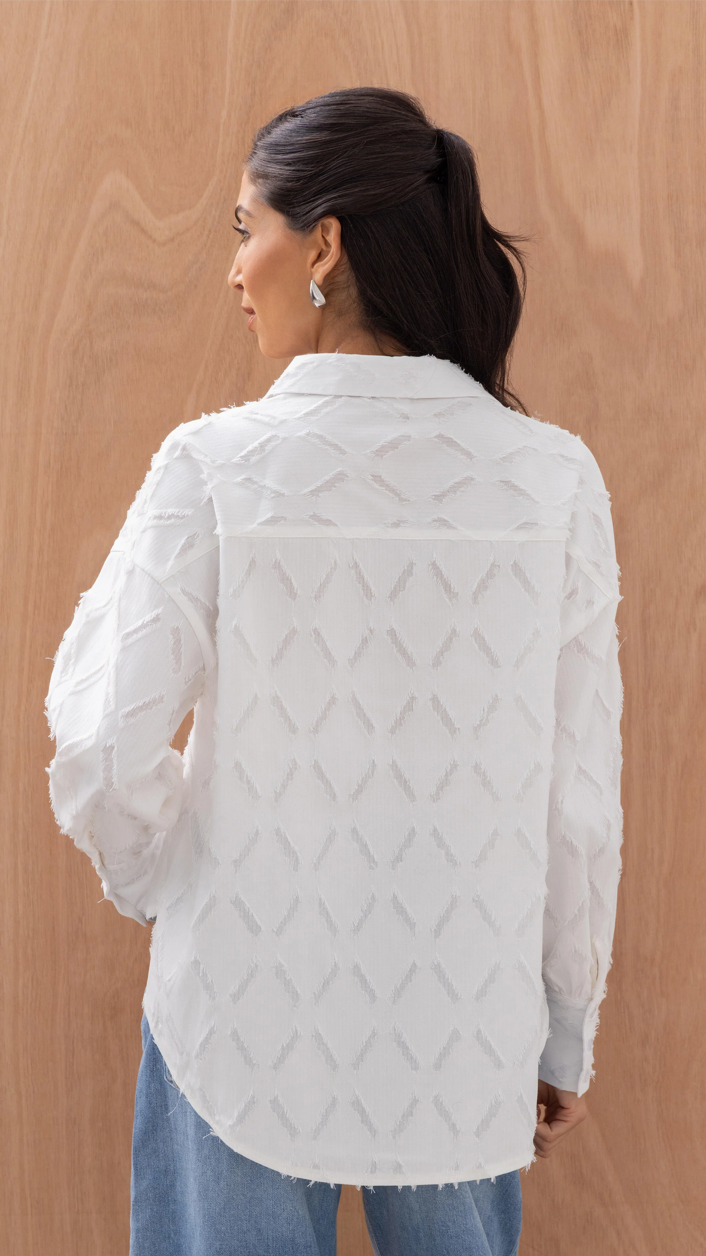 Marlowe Shirt - White Stripe - Image 6