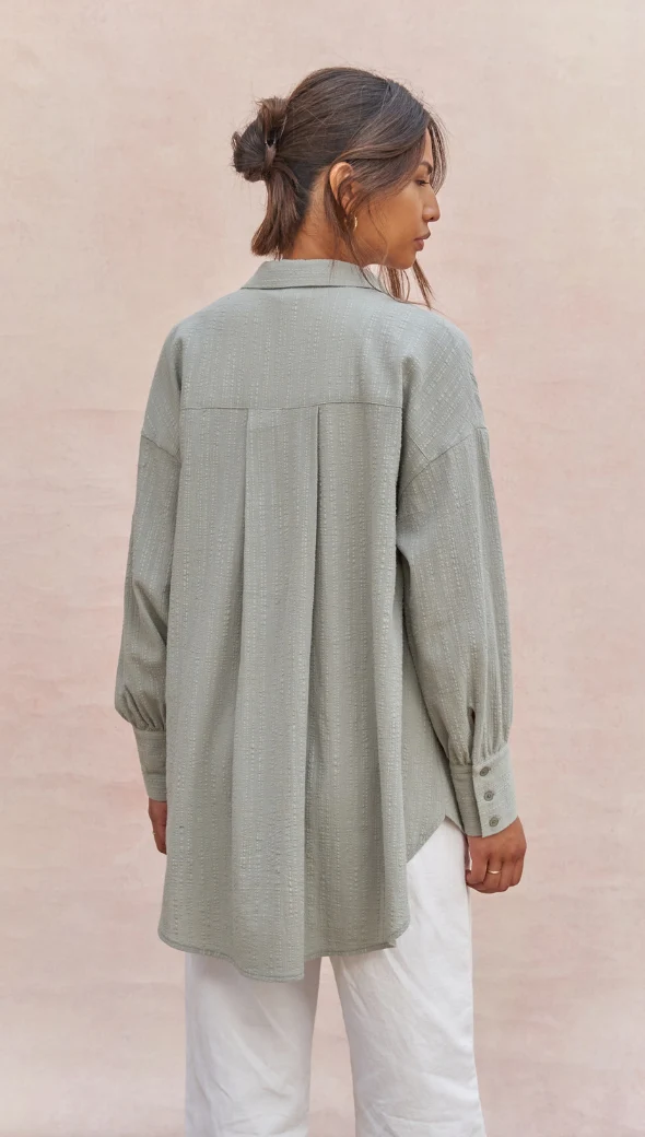Masha Shirt - Sage - Image 7