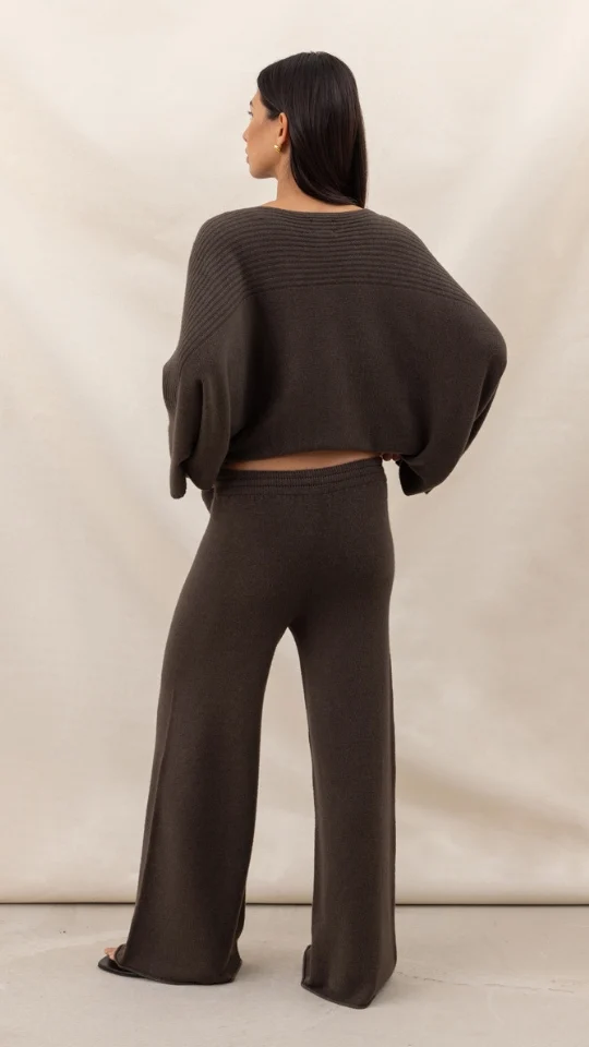 Micha Trousers - Dark Espresso - Image 8