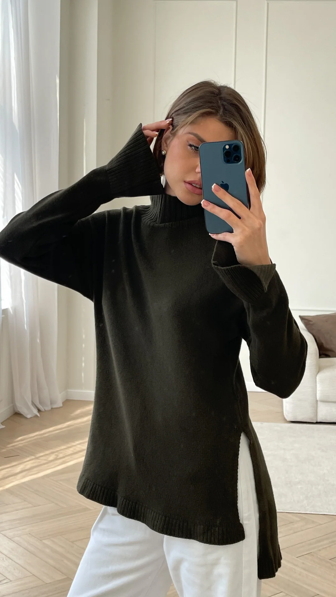 Mona Sweater - Sage Leaf - Image 8