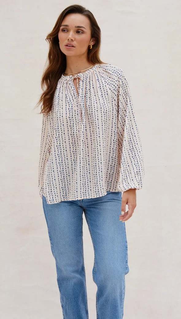 Myra Shirt - Ink Print - Image 6