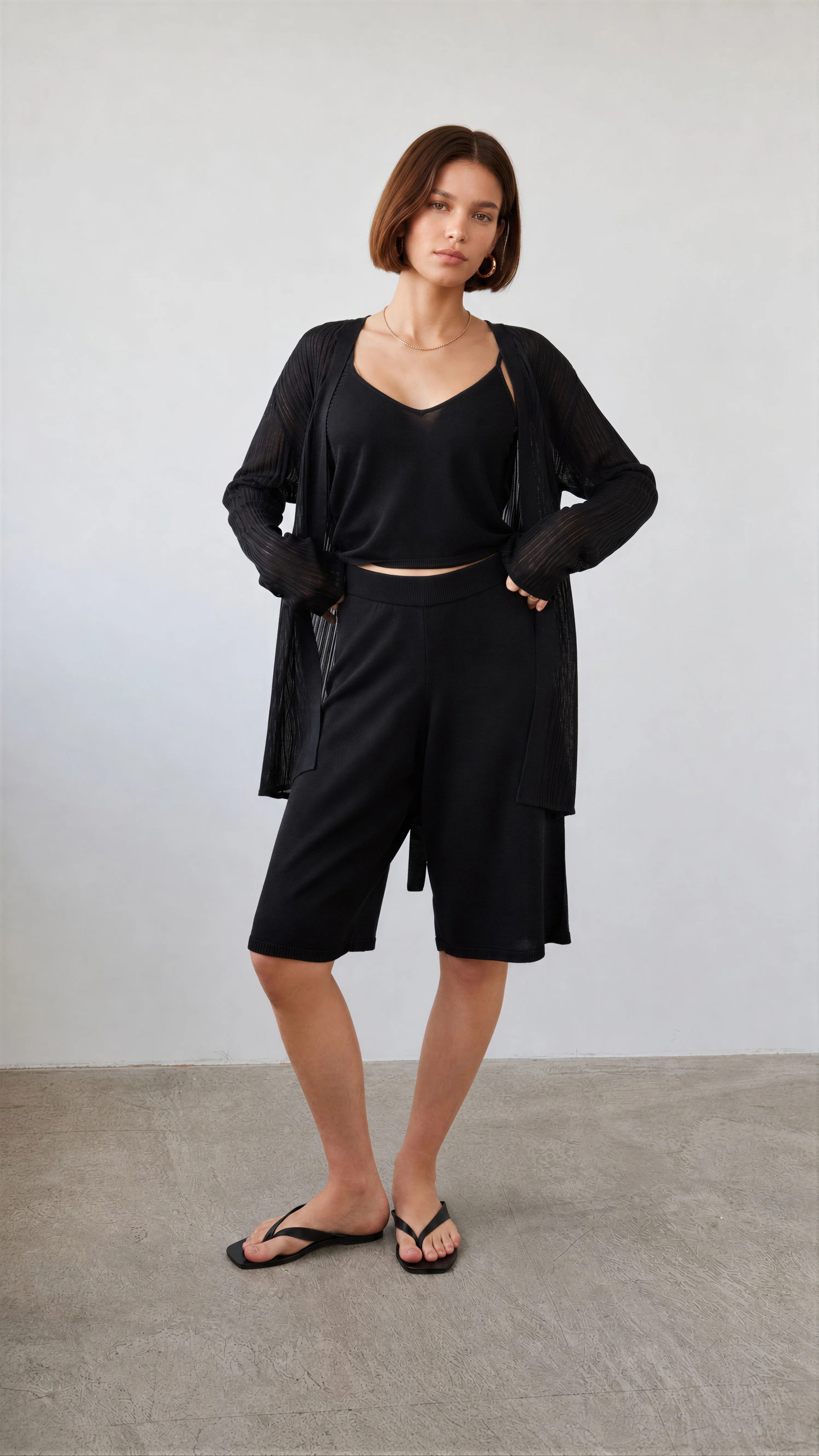 Olivia Cardigan - Black - Image 2