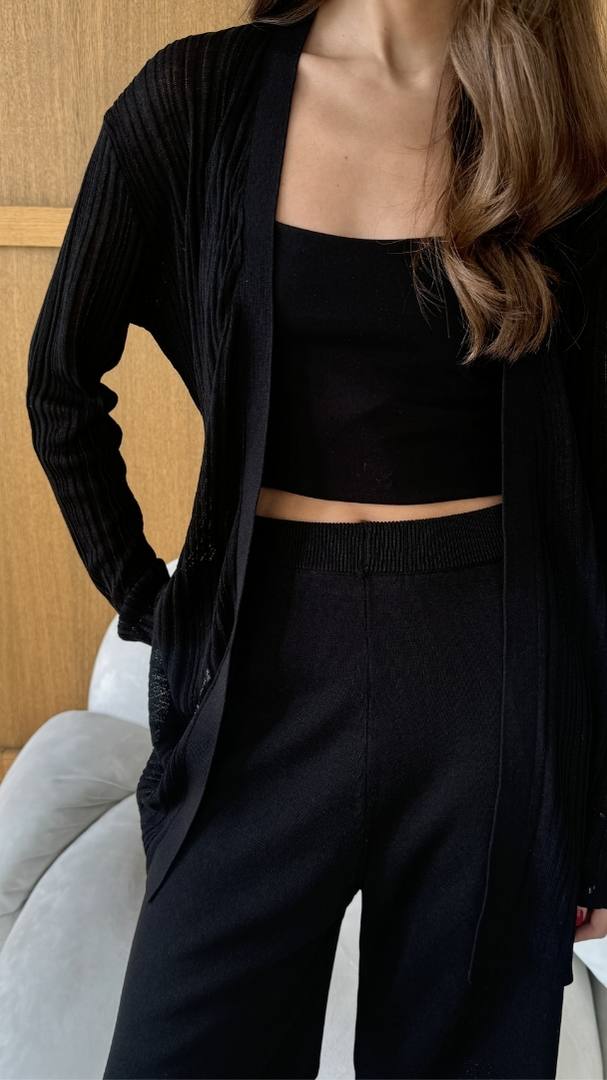 Olivia Cardigan - Black - Image 21