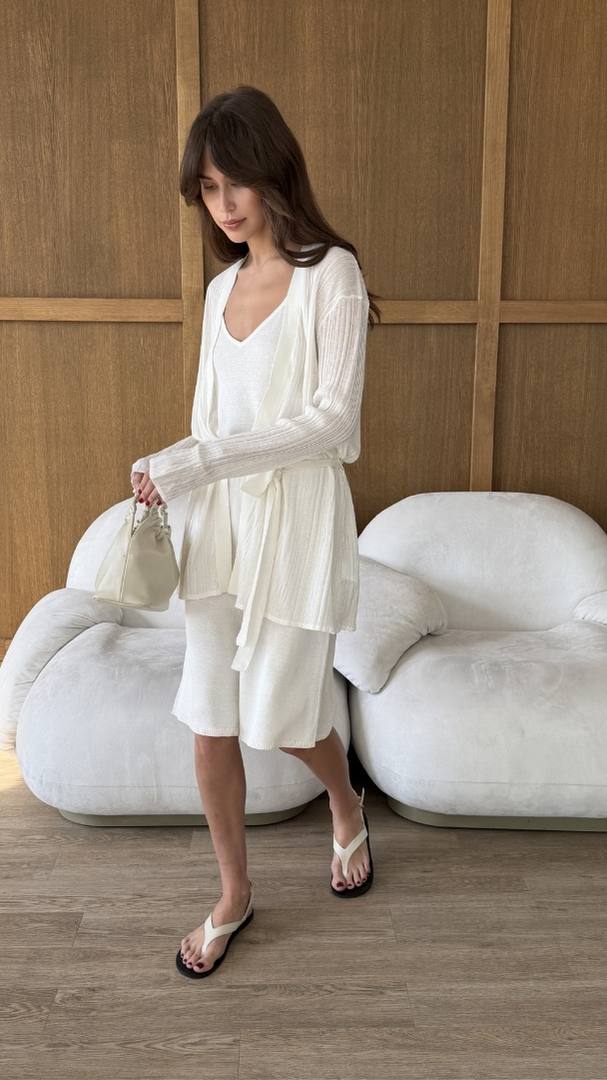 Olivia Cardigan - Ivory - Image 15