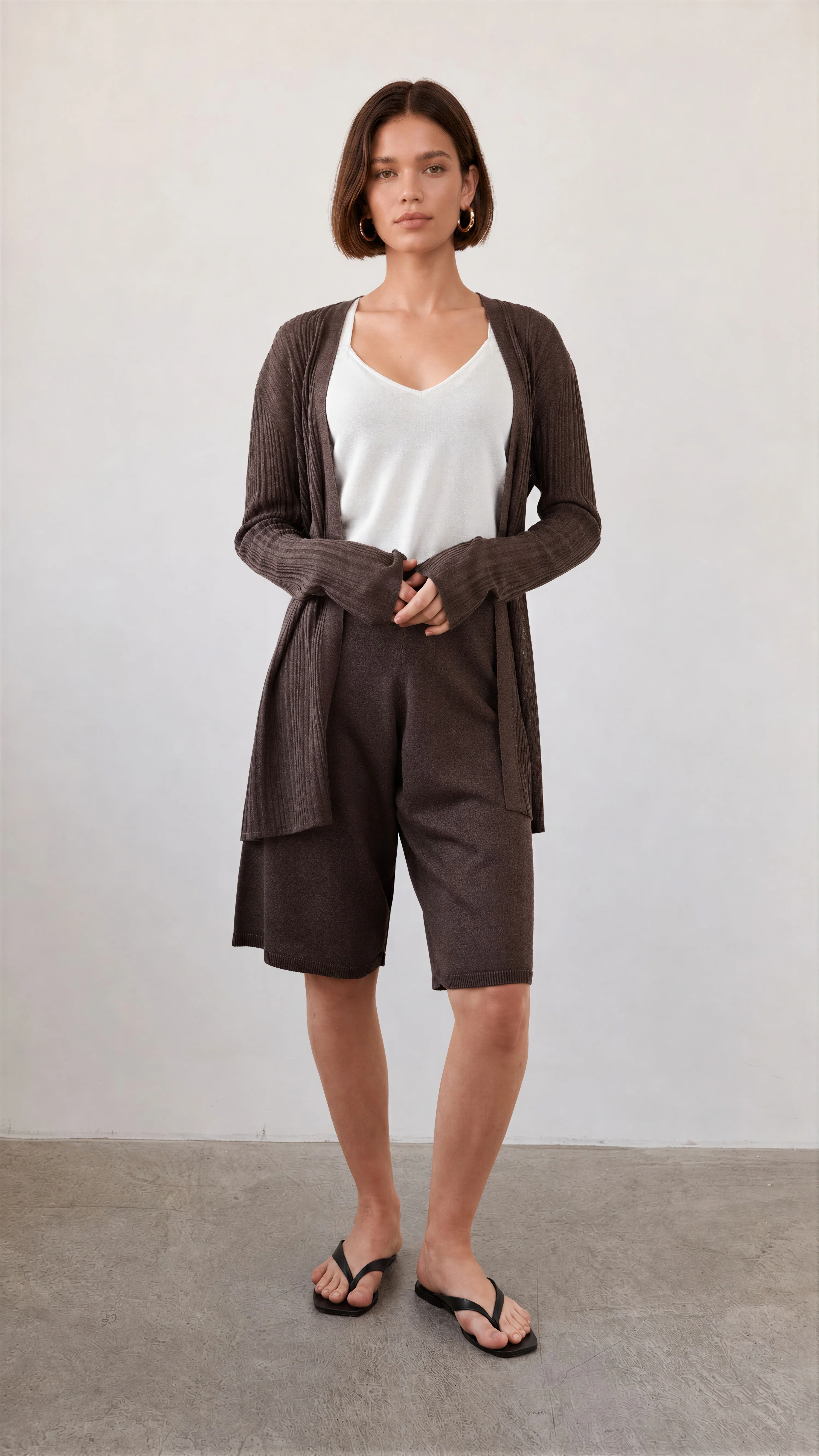 Olivia Cardigan - Mink - Image 3