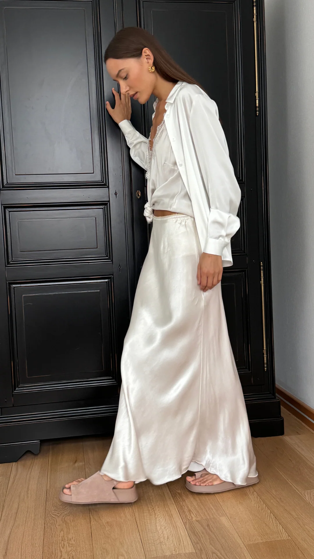Sasha Skirt - Oyster - Image 5