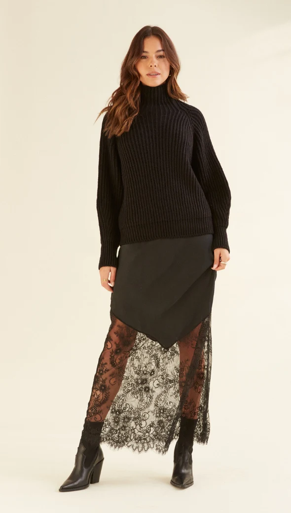 Selma Sweater - Black - Image 5