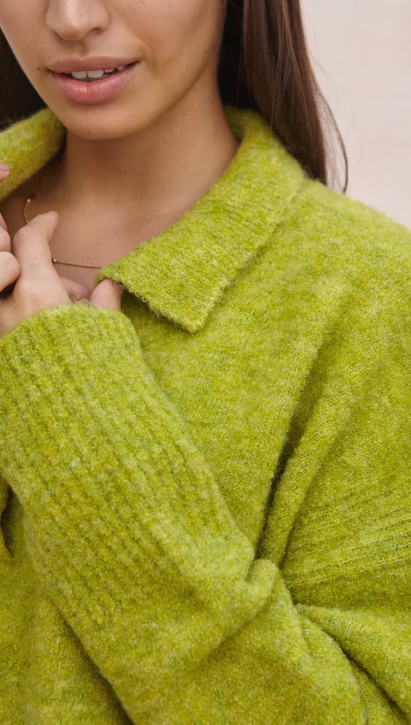Veronika Sweater - Lime - Image 5